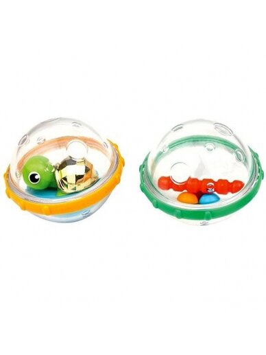 MUNCHKIN vonios žaislų rinkinys, Float & Play Bubbles, 4 mėn+,  2 vnt, 90048 2