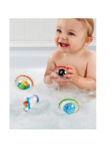 MUNCHKIN vonios žaislų rinkinys, Float & Play Bubbles, 4 mėn+,  2 vnt, 90048 5