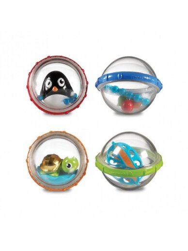 MUNCHKIN vonios žaislų rinkinys, Float & Play Bubbles, 4 mėn+,  2 vnt, 90048