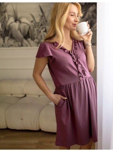 Maternity breastfeeding nightdress, Linda by EEVI