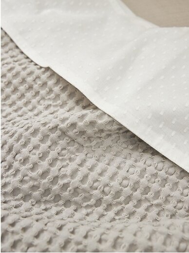 Waffle fabric blanket, 75X100, TOG 1.0 Meyco Greige 1