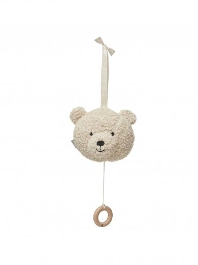 Musical Hanger - Teddy Bear - Naturel, Jollein