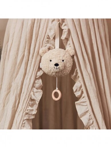 Musical Hanger - Teddy Bear - Naturel, Jollein 3