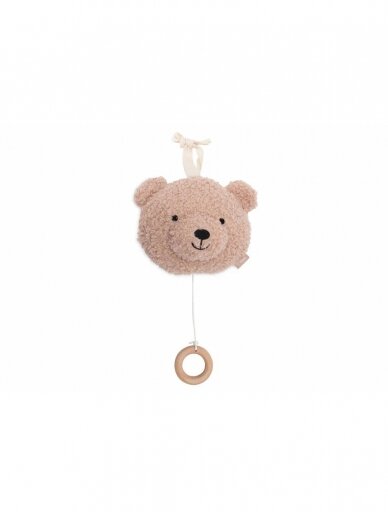 Musical Hanger Teddy Bear - Wild Rose, Jollein