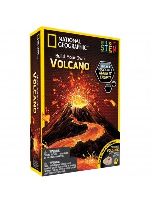 NATIONAL GEOGRAPHIC rinkinys Volcano Science Kit, NGVOLCANO2