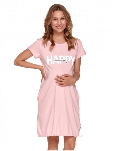 Nursing nightdress by DN (sweet pink) 2