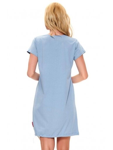 Nursing nightdress by DN (light blue) 3