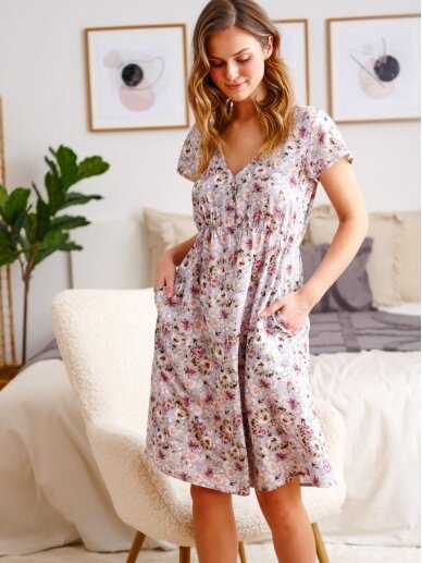 Maternity breastfeeding nightdress by DN 5136 1