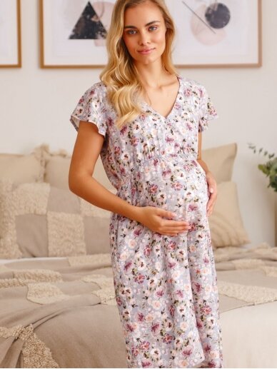 Maternity breastfeeding nightdress by DN 5136 4