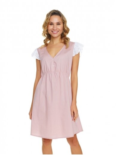 Maternity breastfeeding nightdress, DN 5361 4