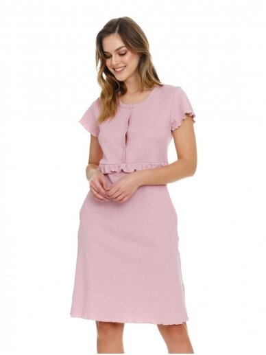 Nightwear for pregnant and nursing women, DN (papaya)