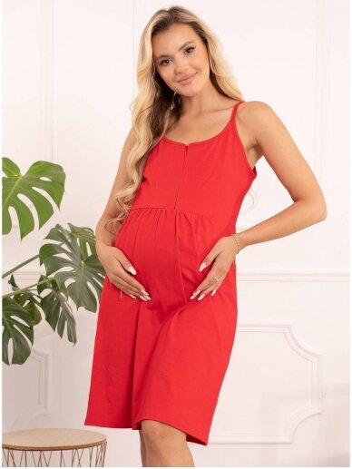 Nightwear for pregnant and nursing, Merry, ForMommy, red 3