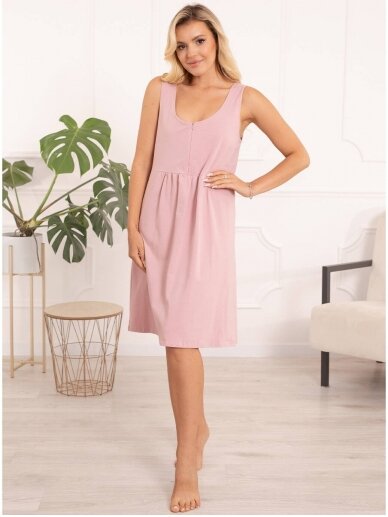 Nightie, Maternity & Nursing Special - pink, Maternity