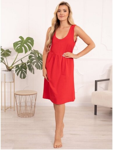Nightwear for pregnant and nursing Sofia, ForMommy (red) 7