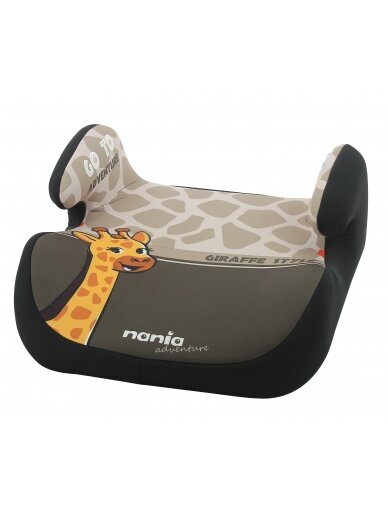 NANIA automobilinė kėdutė - busteris Topo Comfort Adventure Giraffe 549249 1