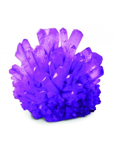 NATIONAL GEOGRAPHIC rinkinys Crystal Grow Purple, NGPCRYSTAL 2