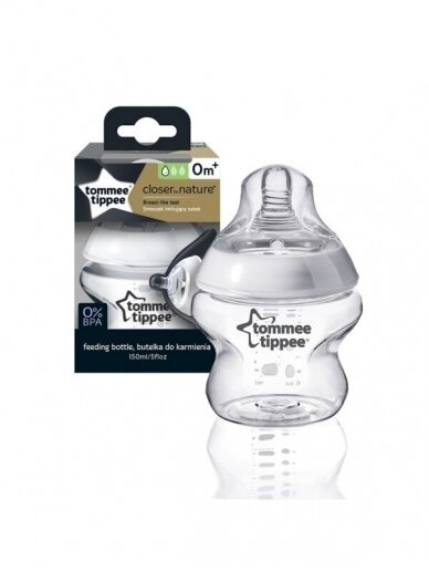 Naujagimio buteliukas, Tommee Tippee, 150 ml