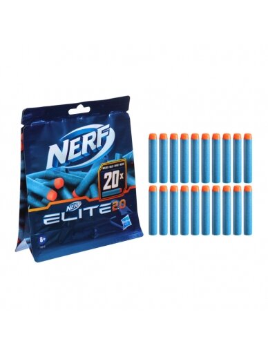 NERF šoviniai Elite 2.0, 20vnt., F0040EU4