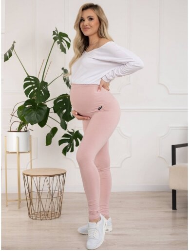 Maternity Leggings over the Belly Solid Color Pregnancy Casual Yoga Pants -  Walmart.com