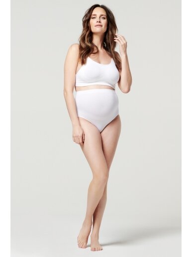 High rise maternity panties, Noppies (white) 1