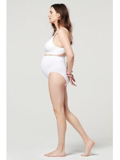 High rise maternity panties, Noppies (white) 3