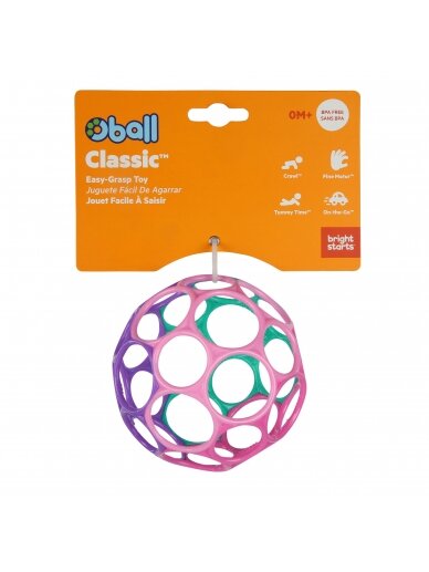 OBALL klasikinis kamuolys, rožinis/violetinis, 12289 1