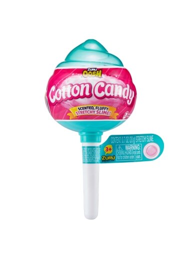 OOSH masė Slime Cotton Candy, ledinukų serija 1, vidutinis, asort., 8628SQ1 10