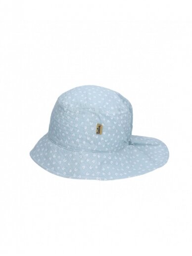 TuTu organic cotton hat-panama (light blue) 1