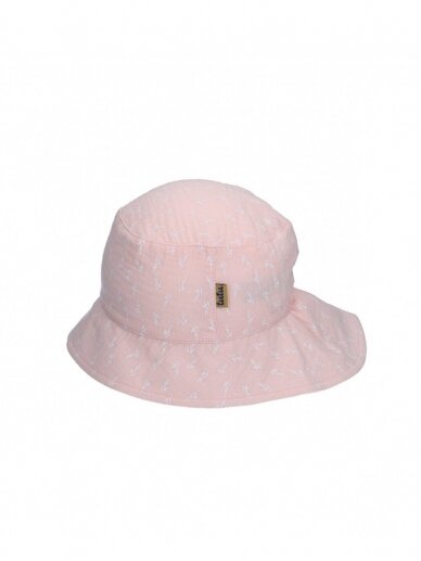 TuTu organic cotton hat-panama (light pink/white) 1