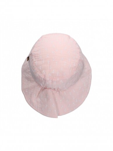 TuTu organic cotton hat-panama (light pink/white) 2