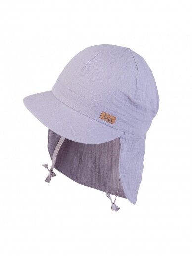 TuTu organic cotton hat with neck protection