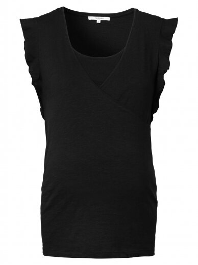 Nursing T-shirt, Edinburgh, by Noppies (Black) 1