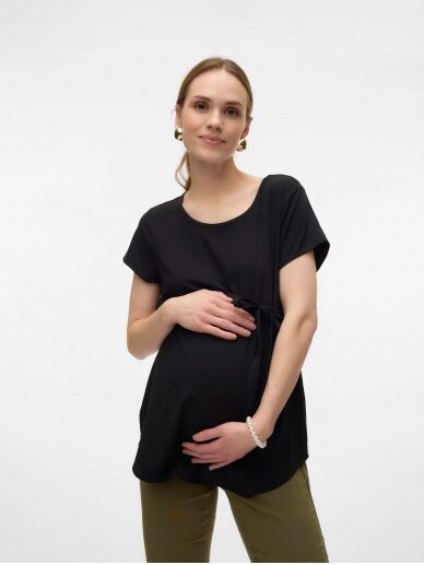 T-shirt VMMBELLA, Mama;licious (black) 4