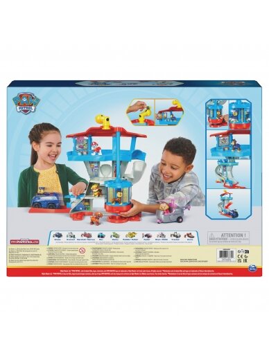 PAW PATROL žaidimų rinkinys Adventure Bay Tower, 6065500 3