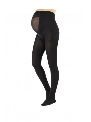 Maternity Tights 100 DEN, Calzitaly, Black