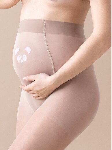 Maternity tights PANDA 20 den, Fiore 1