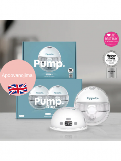 Pippeta Compact LED | Handsfree Breast Pump, 2-pack 3