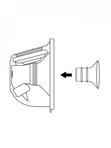 Pippeta Breast Pump Flange Insert 21 mm, 1 psc.  2