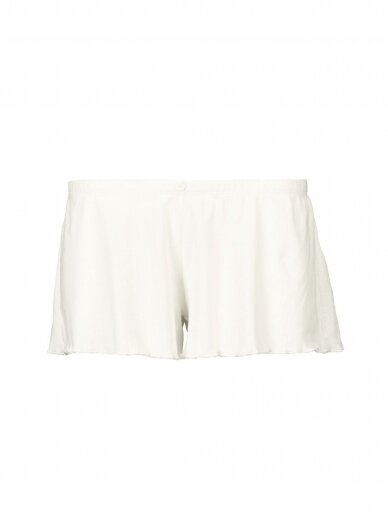 Pajama shorts, Cache coeur (white) 2