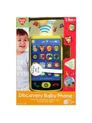 PLAYGO INFANT&TODDLER vaikiškas telefonas Discovery, 2671