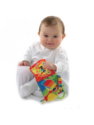 PLAYGRO knygelė-kramtukas Jazzy Jungle, 0183858