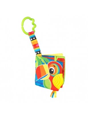 PLAYGRO knygelė-kramtukas Jazzy Jungle, 0183858