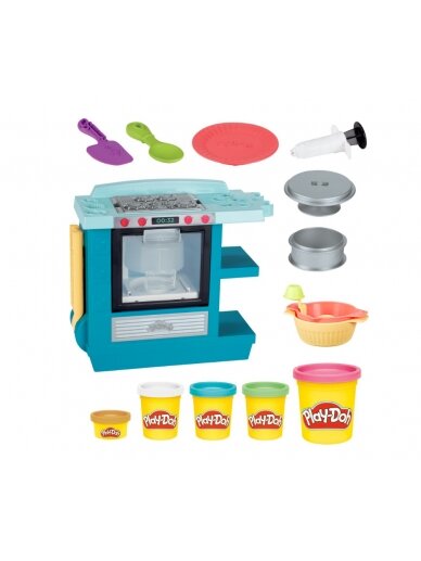 PLAY DOH plastilino rinkinys Rising Cake Oven, F13215L0 1