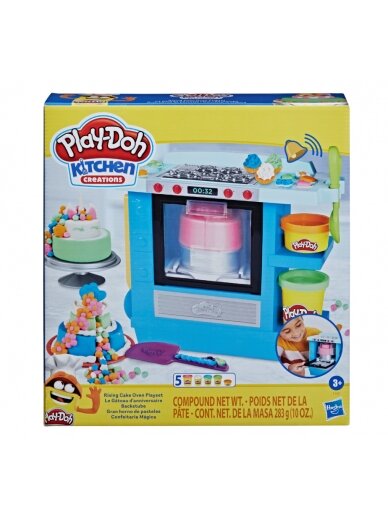 PLAY DOH plastilino rinkinys Rising Cake Oven, F13215L0 4