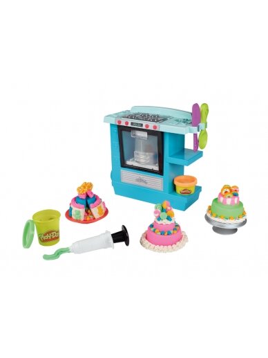 PLAY DOH plastilino rinkinys Rising Cake Oven, F13215L0 7