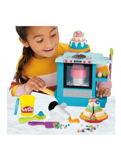 PLAY DOH plastilino rinkinys Rising Cake Oven, F13215L0 9