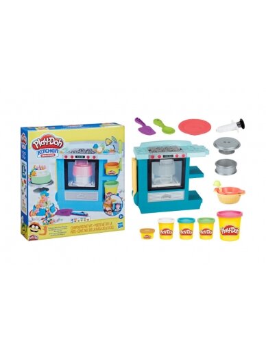 PLAY DOH plastilino rinkinys Rising Cake Oven, F13215L0