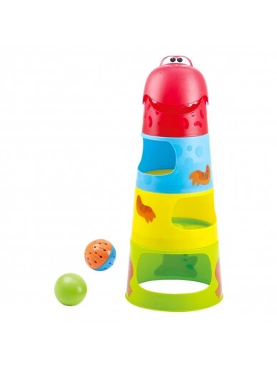 PLAYGO INFANT&TODDLER Lavinamasis žaislas Sustatyk ir ridenk Dino, 2368