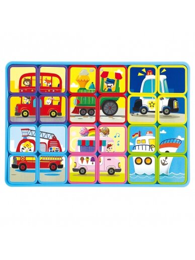 PLAYGO INFANT&TODDLER Magnetinė dėlionė 3 asort., (90363, 90383, 90403), 90343 3