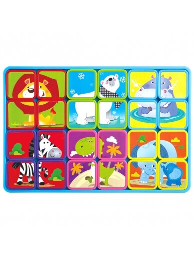 PLAYGO INFANT&TODDLER Magnetinė dėlionė 3 asort., (90363, 90383, 90403), 90343 5